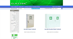 Desktop Screenshot of clayton-firstaid.com
